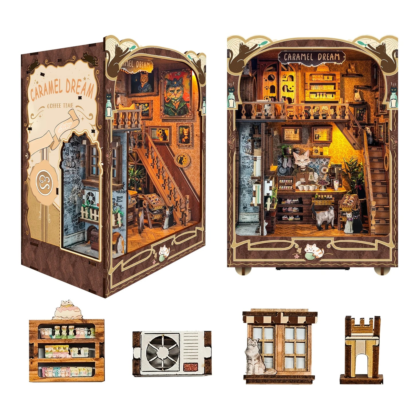 Caramel Dream - Book Nook Kit