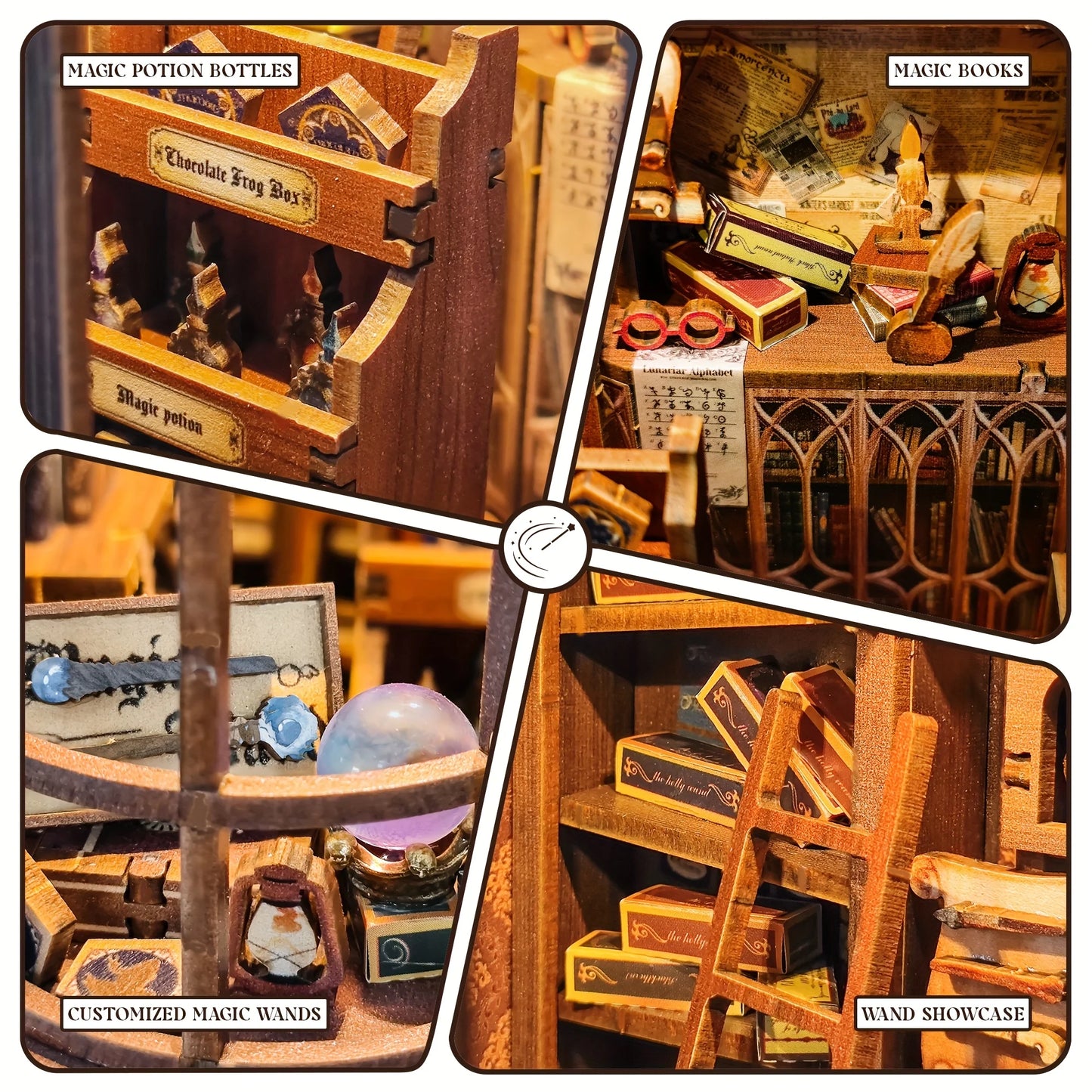 Magic Wand Shop - Mini Book Nook Kit