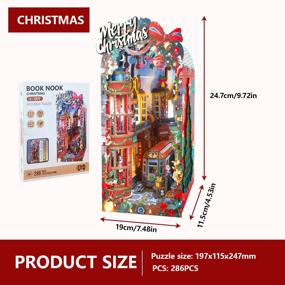 Merry Christmas - Book Nook Kit