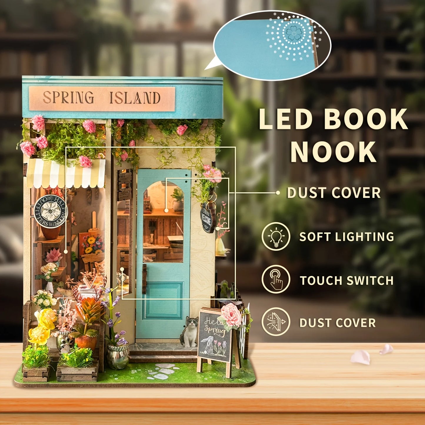Florist's on Spring Isle - Miniature House Kit