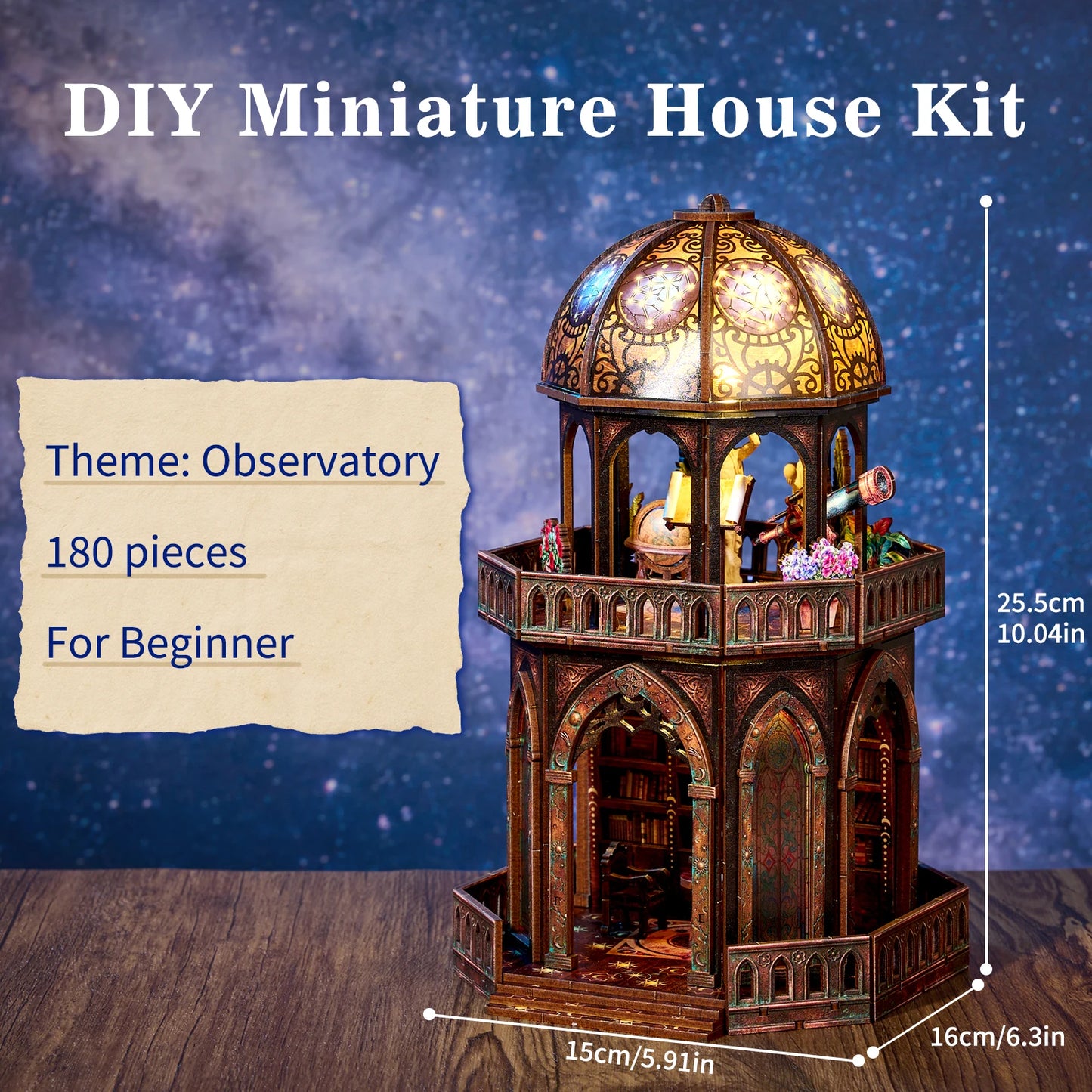 Observatory - Miniature House Kit