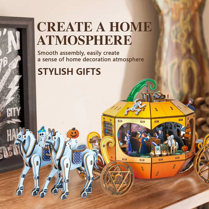 Pumpkin Carriage - Miniature House Kit