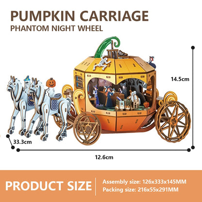 Pumpkin Carriage - Miniature House Kit