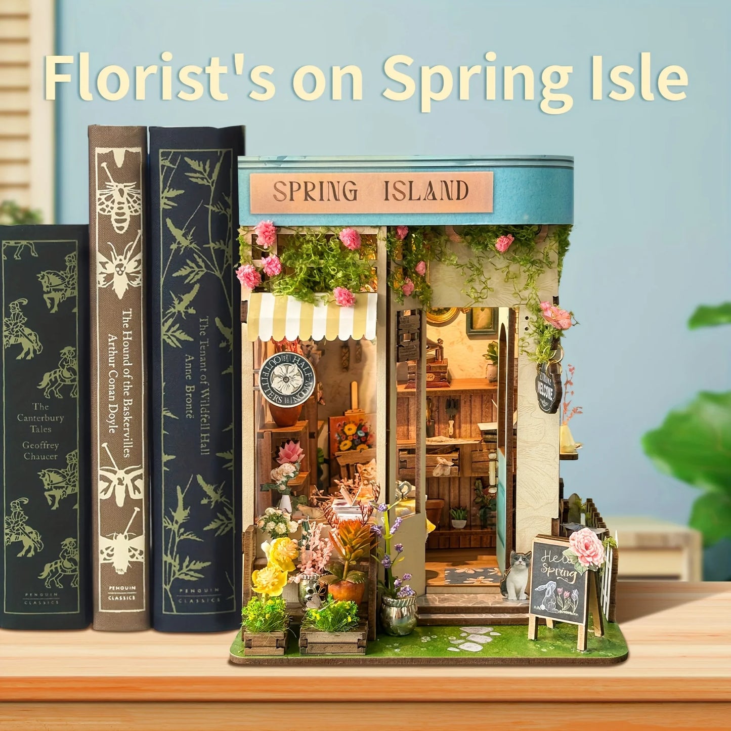 Florist's on Spring Isle - Miniature House Kit