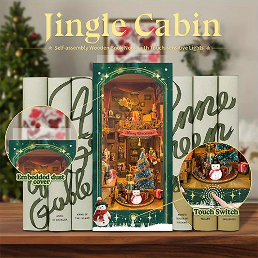 Jingle Cabin - Book Nook Kit