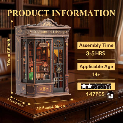 Enchanted Library - Mini Book Nook Kit