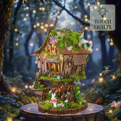 Rowen's Book House - Miniature House Kit