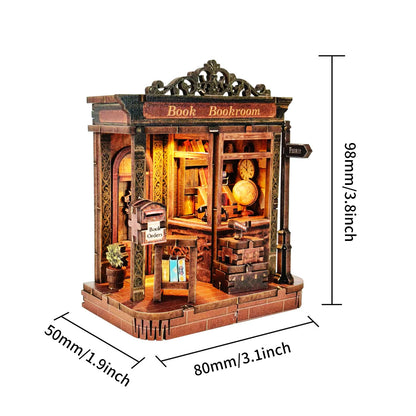 A small house among papers - Mini Book Nook Kit