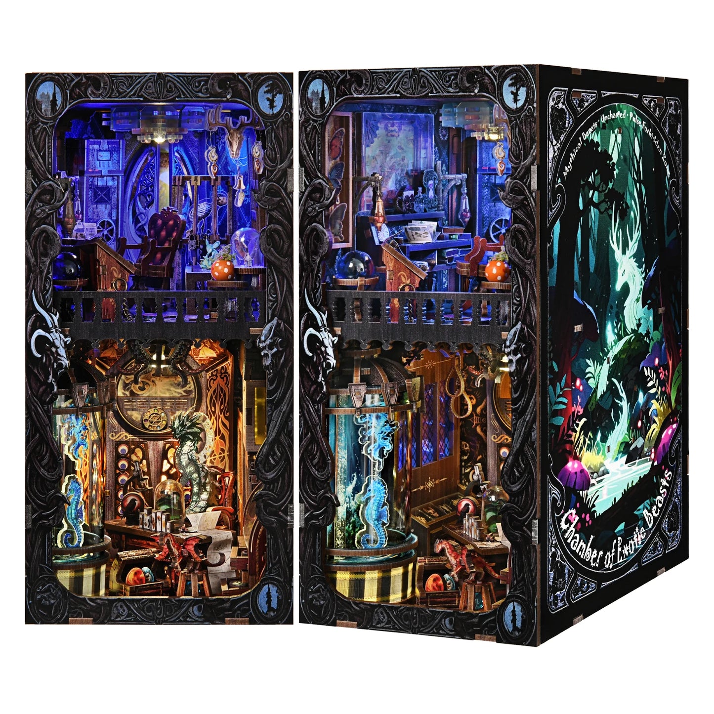 Chamber of Exotic Beasts - Book Nook Kit