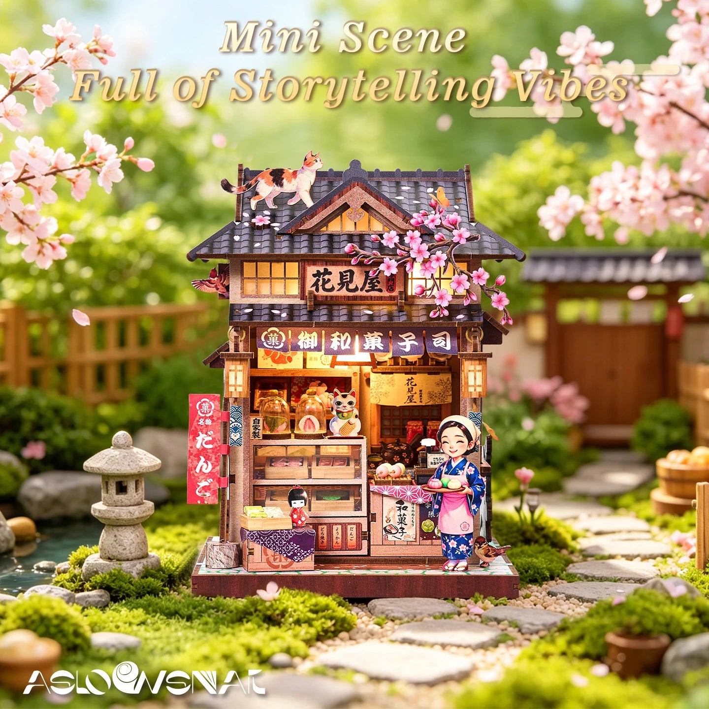 Hanamyia - Book Nook Kit