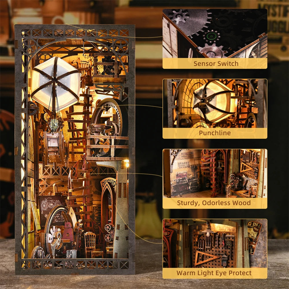 Uncle Peter's Warehouse - Book Nook Kit
