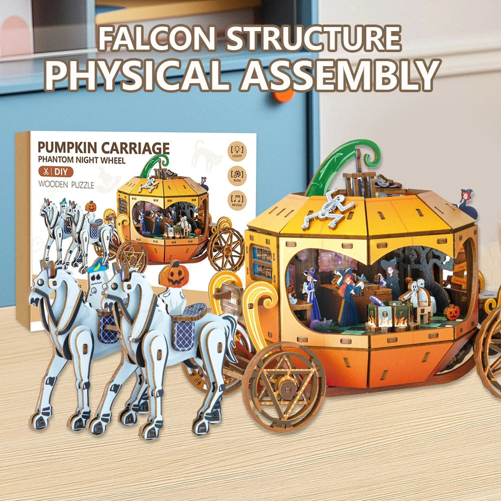 Pumpkin Carriage - Miniature House Kit