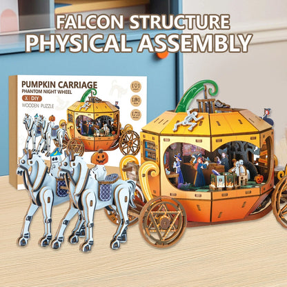 Pumpkin Carriage - Miniature House Kit