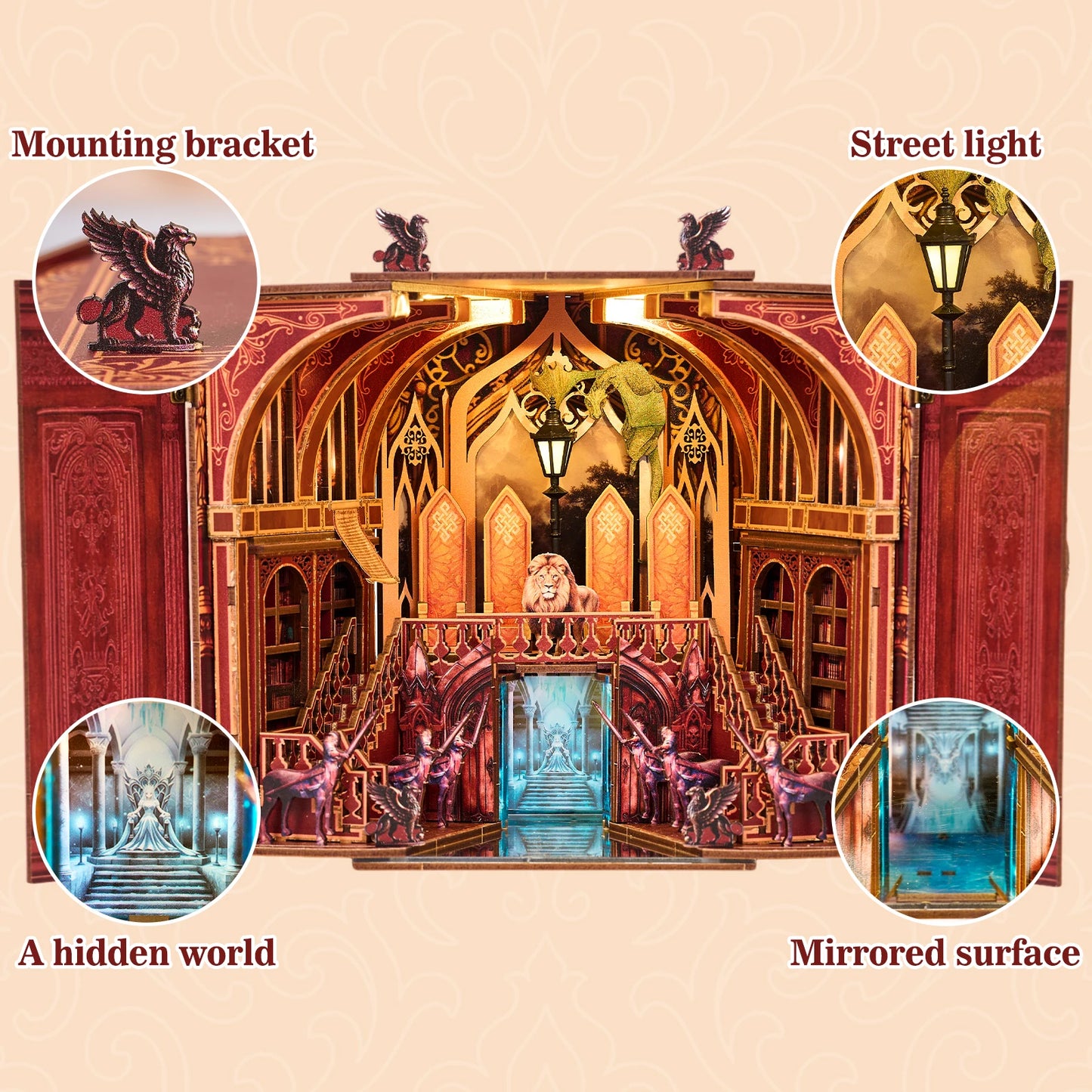 Magic Wardrobe - Mini Book Nook Kit