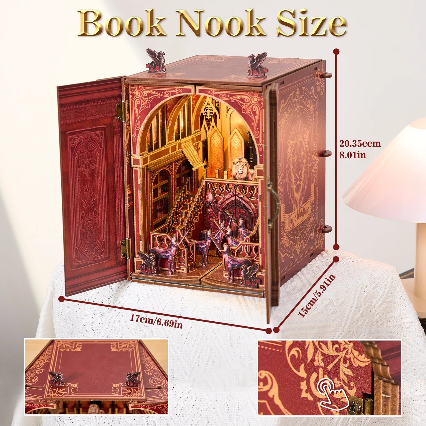 Magic Wardrobe - Mini Book Nook Kit