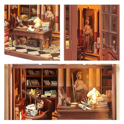Athena's Study - Mini Book Nook Kit