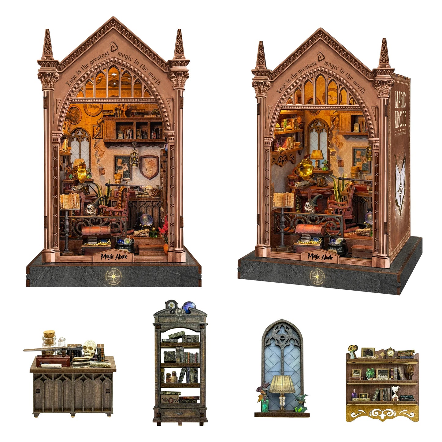 Magic Abode - Mini Book Nook Kit