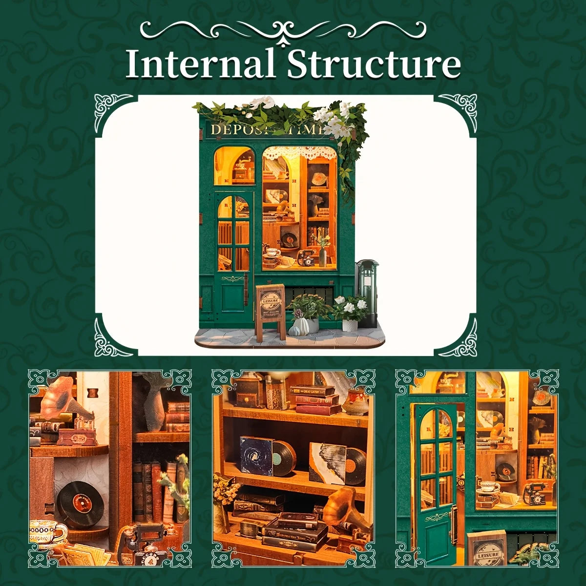 Moments In Time - Mini Book Nook Kit