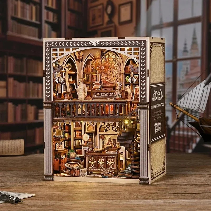 Traveler's Bookstore DIY Book Nook Kit - NookFan