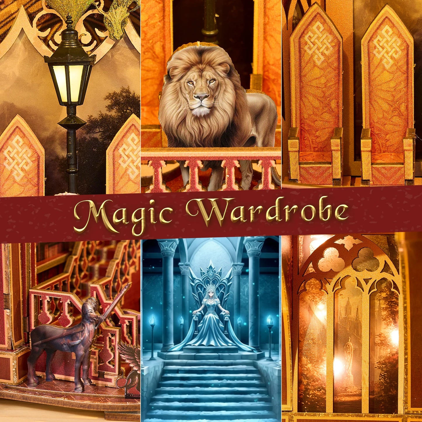 Magic Wardrobe - Mini Book Nook Kit