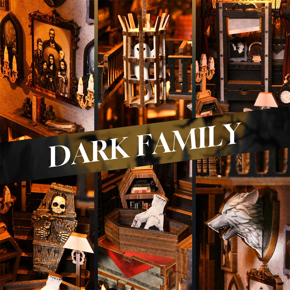 Dark Family - Book Nook Kit