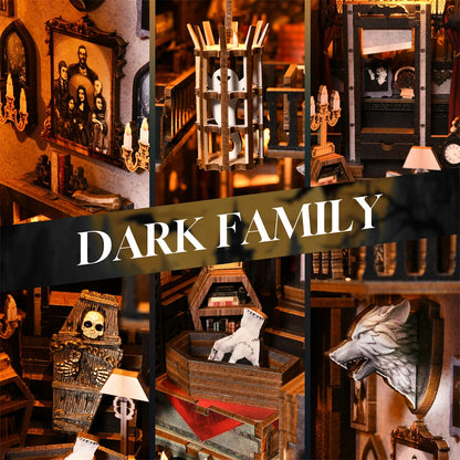 Dark Family - Book Nook Kit