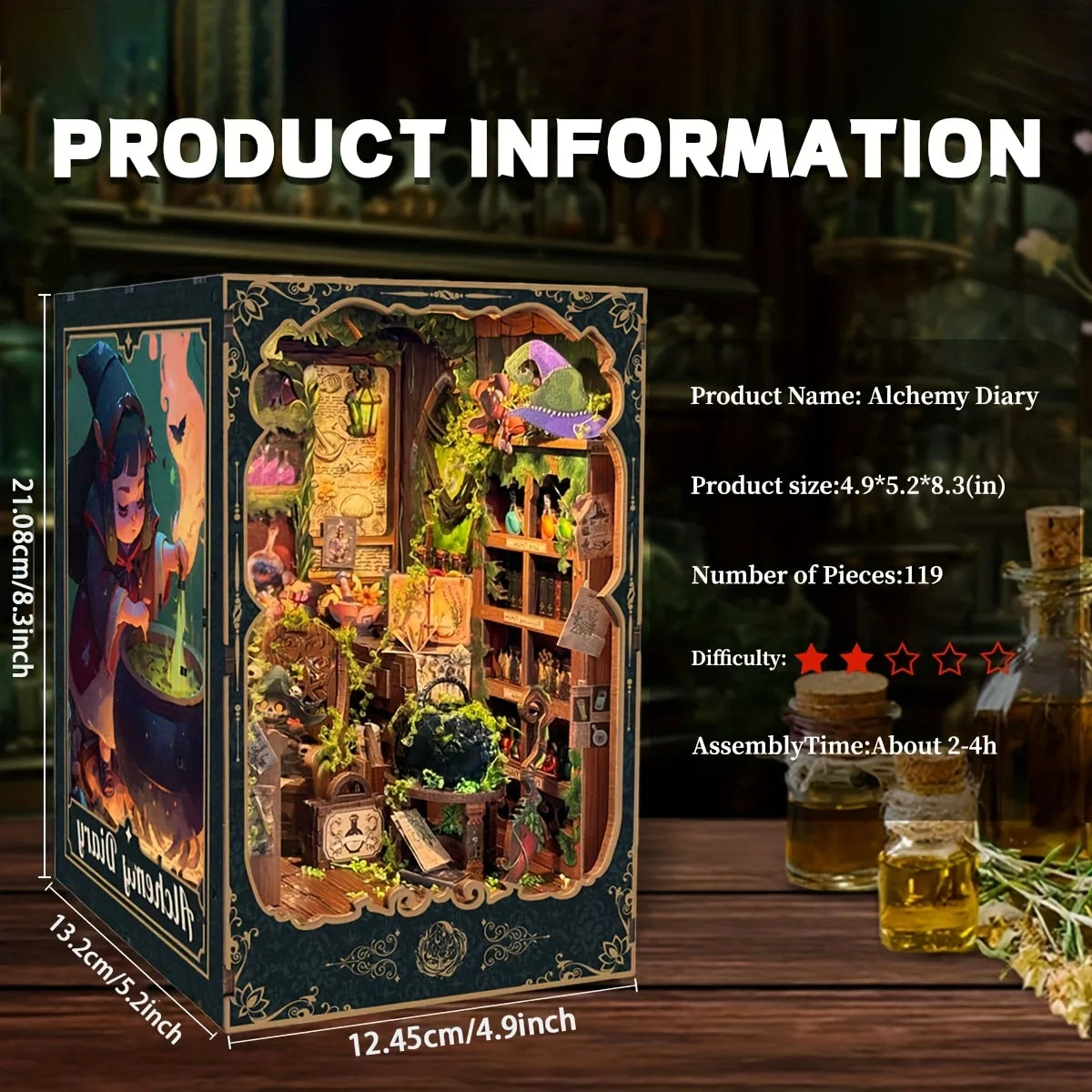 Alchemy Diary - Book Nook Kit