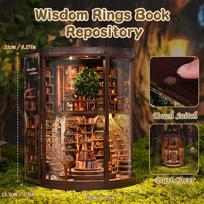 Wisdom Rings Book Repository - Miniature House Kit
