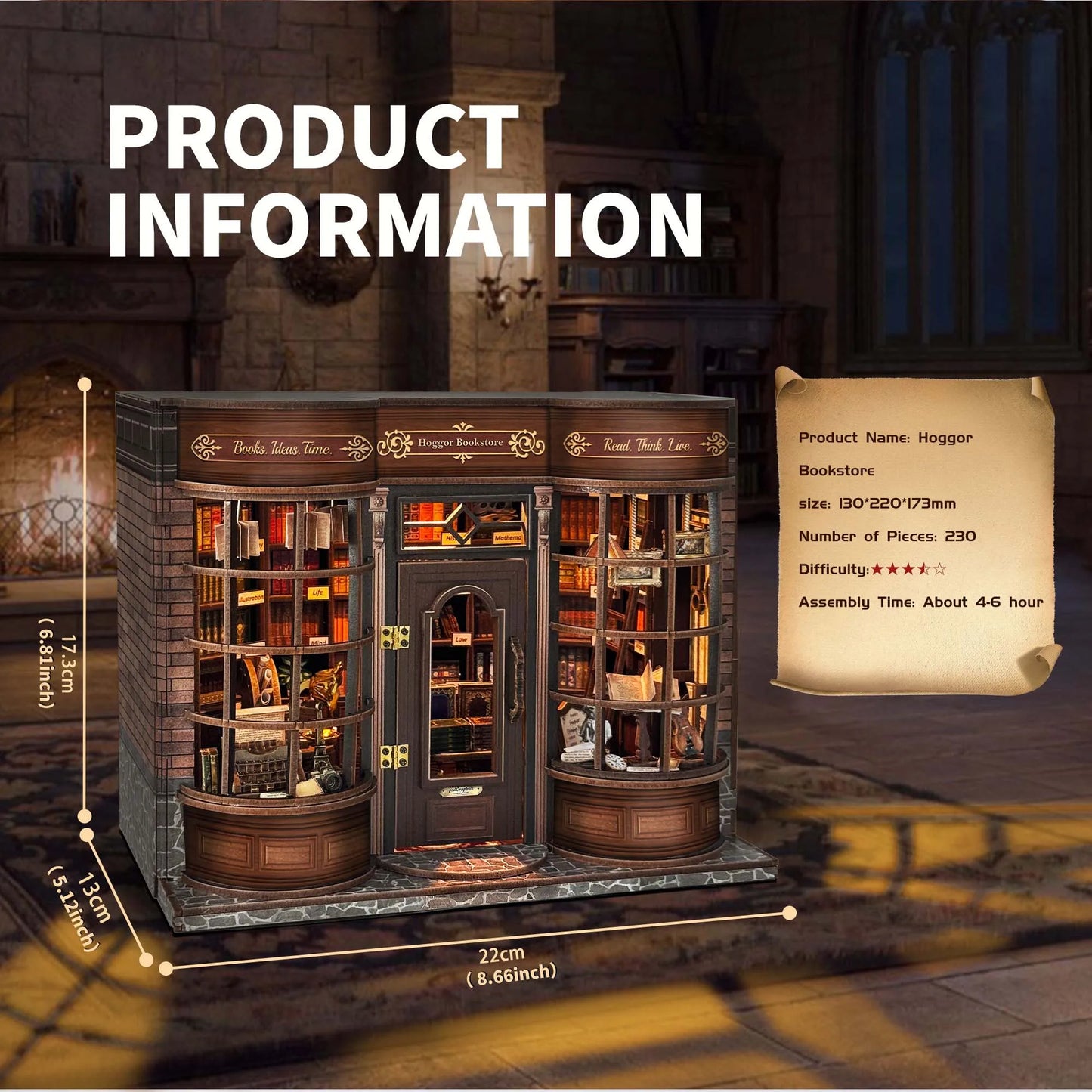Hoggor Bookstore - Book Nook Kit