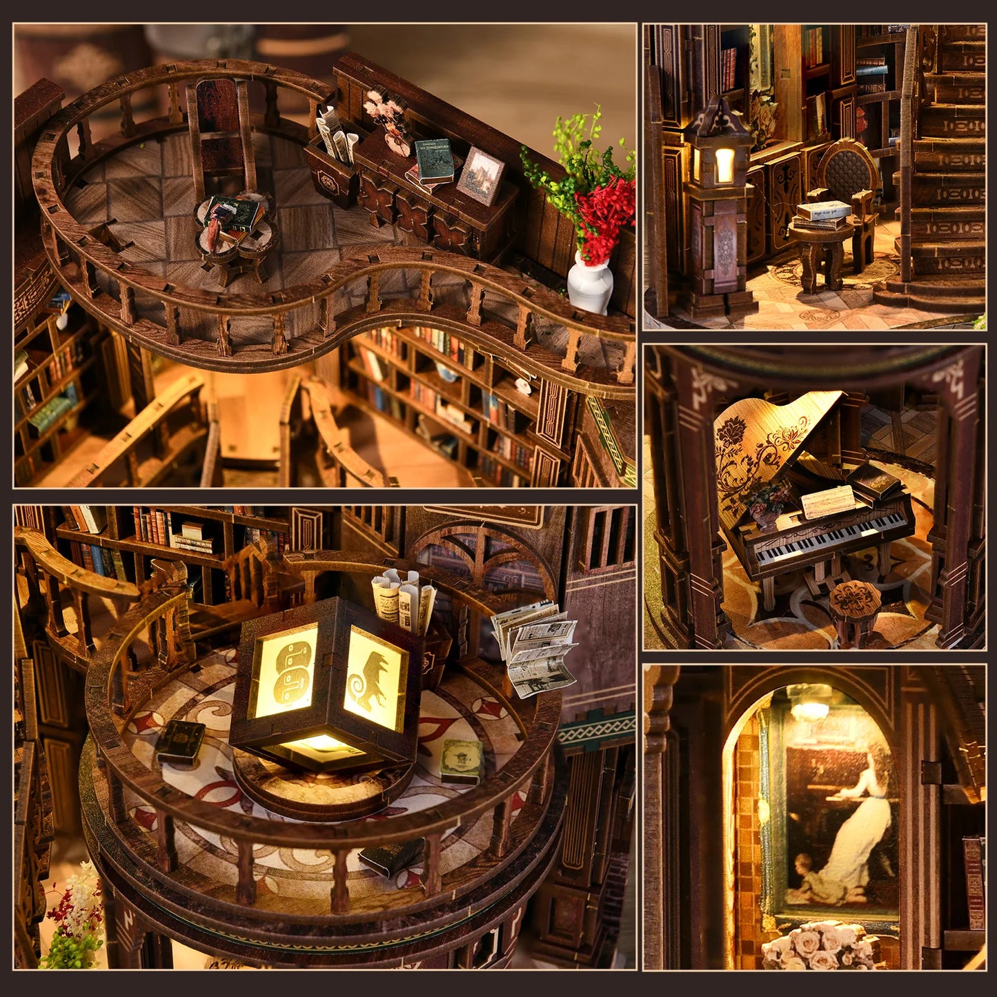 Dreamy Book Hall - Book Nook Kit