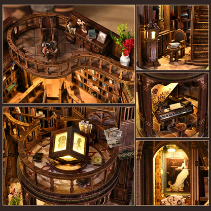 Dreamy Book Hall - Book Nook Kit