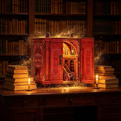 Magic Wardrobe - Mini Book Nook Kit