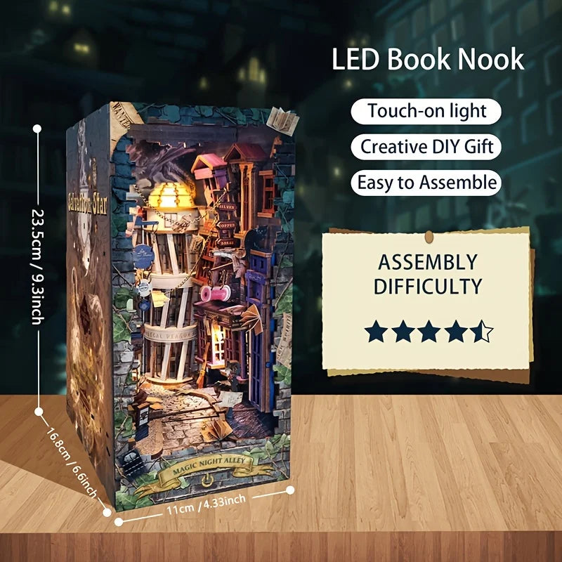 Magic Night Alley - Book Nook Kit