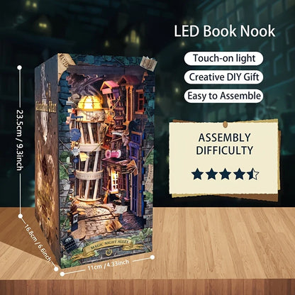 Magic Night Alley - Book Nook Kit