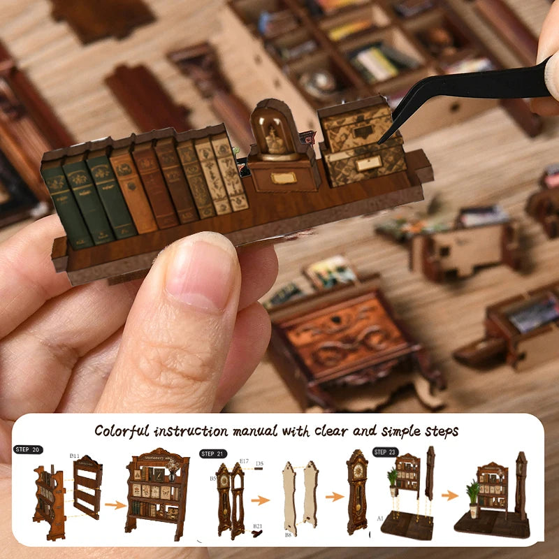 Enchanted Library - Mini Book Nook Kit