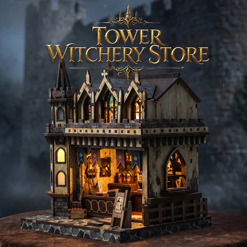 Tower Witchery Store - Mini Book Nook Kit