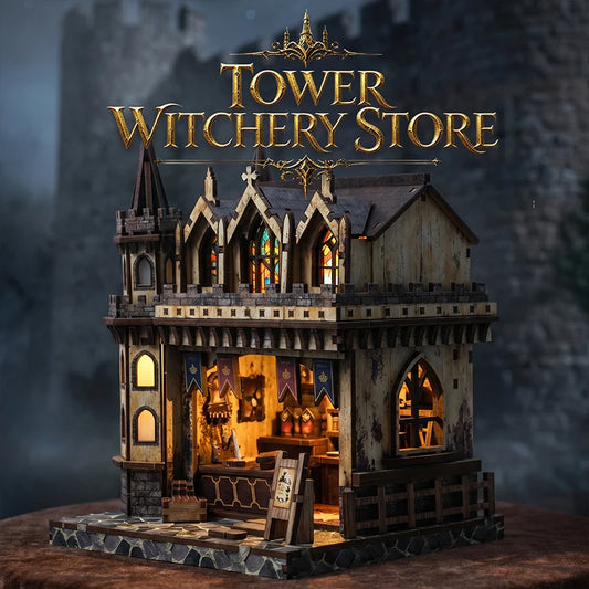 Tower Witchery Store - Mini Book Nook Kit
