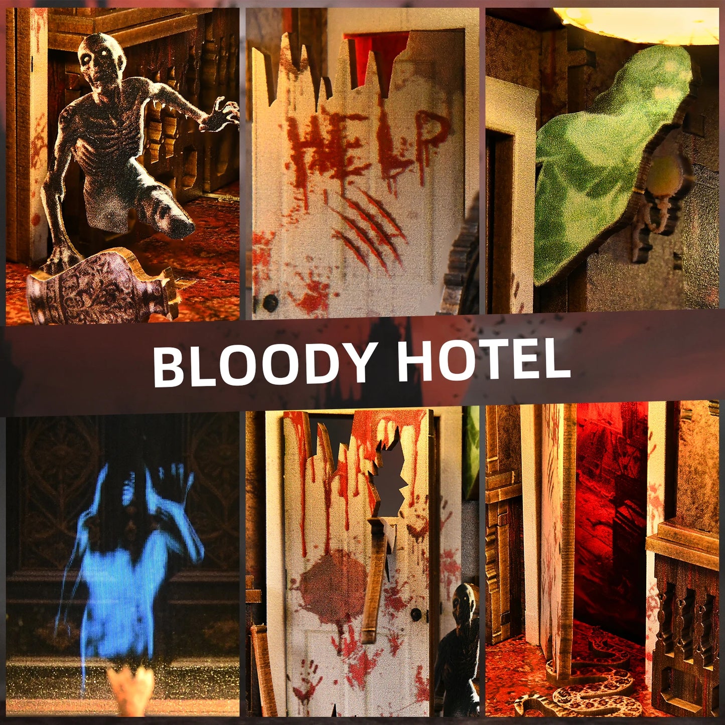 Bloody Hotel - Book Nook Kit