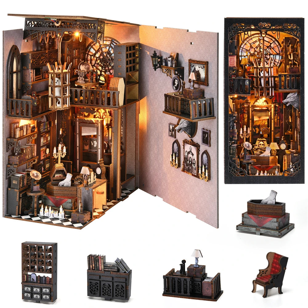 Dark Family - Book Nook Kit