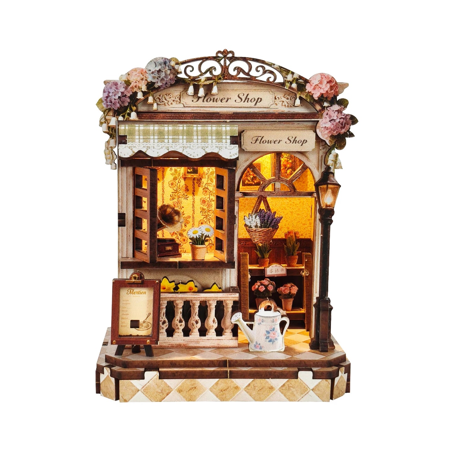Morning Dew Flower Shop - Mini Book Nook Kit