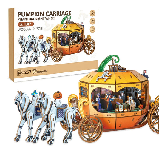 Pumpkin Carriage - Miniature House Kit