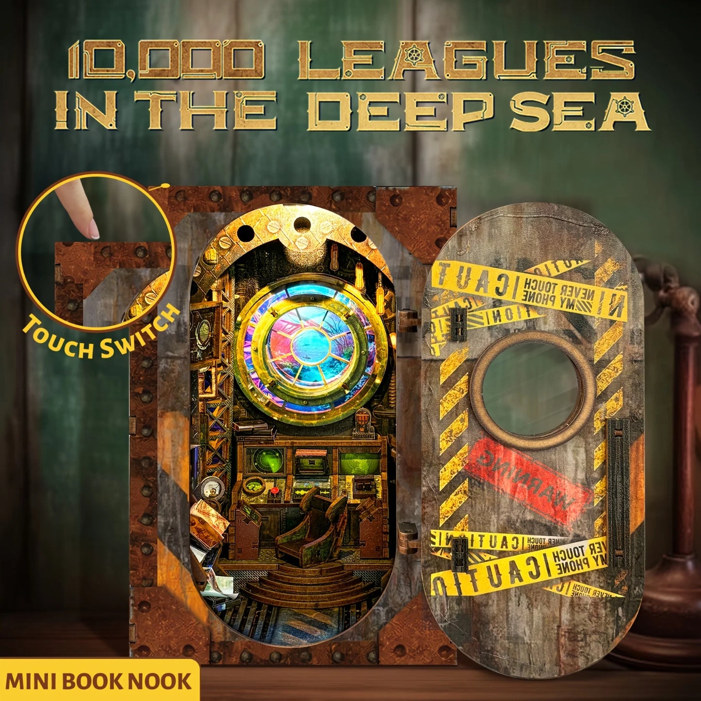 10000 Leagues in the Deep Sea  - Book Nook Kit