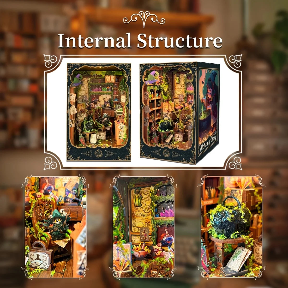 Alchemy Diary - Book Nook Kit