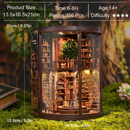 Wisdom Rings Book Repository - Miniature House Kit
