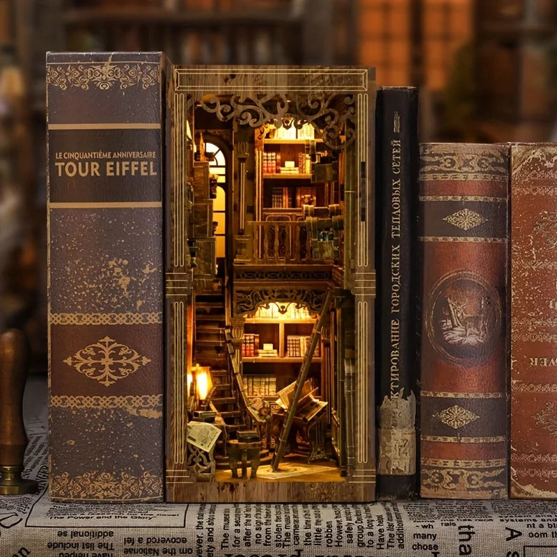 Ancient Book Collection Room - Book Nook Kit