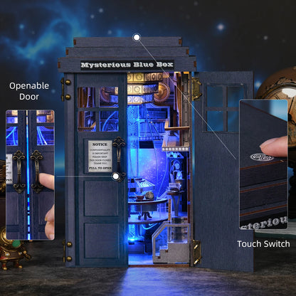 Mysterious Blue Box - Book Nook Kit
