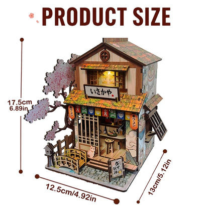 Japanese Ramen Shop - Mini Book Nook Kit