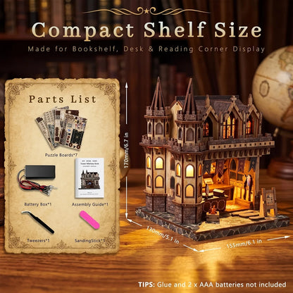 Tower Witchery Store - Mini Book Nook Kit