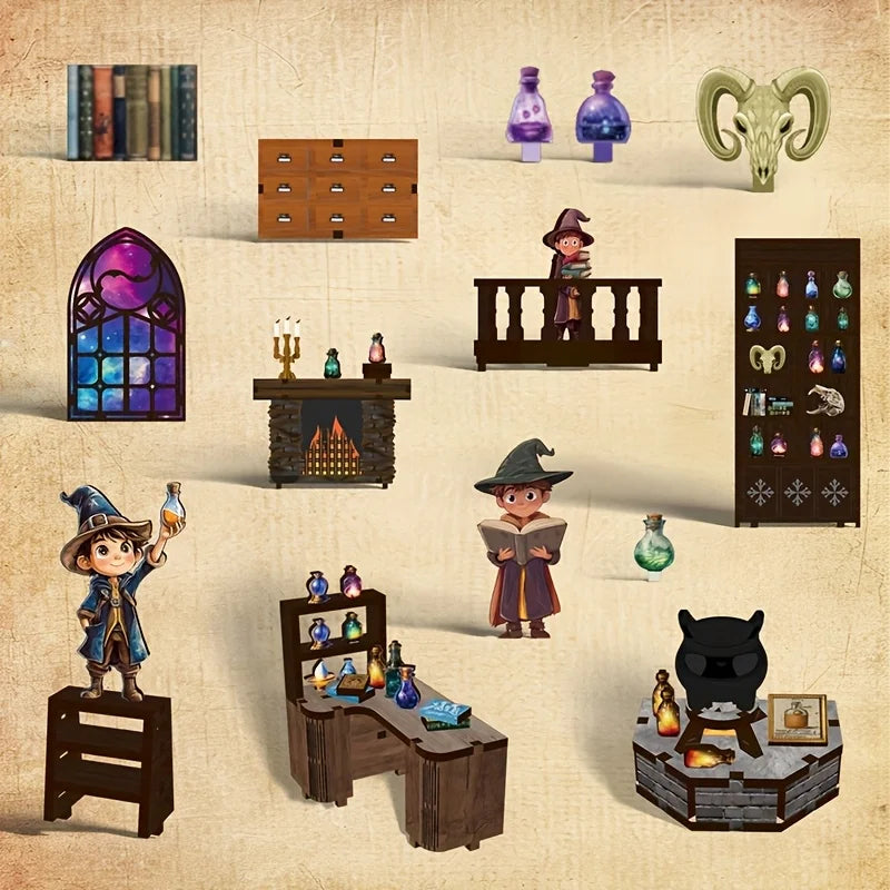 Alchemy Master - Book Nook Kit