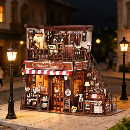 Corner Desert House - Miniature House Kit